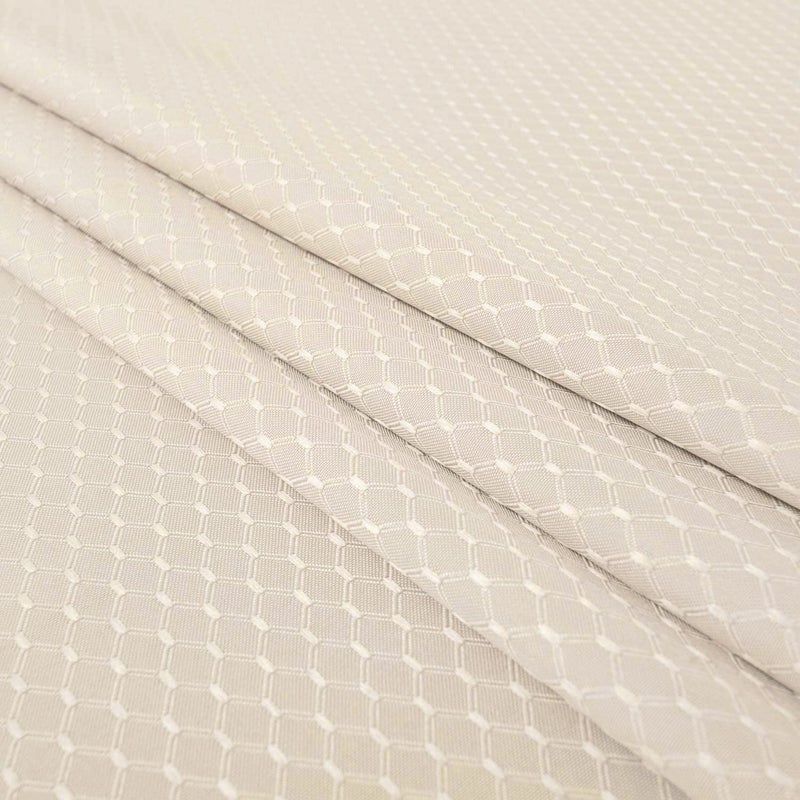 JUCFHY Jacquard Morrocan Rectangle Table Cloth Oil-Proof Spill-Proof and Water Resistance Tablecloth,Decorative Fabric Table Cover for Outdoor and Indoor Use,60 x 104 Inch, Cream - Image 5